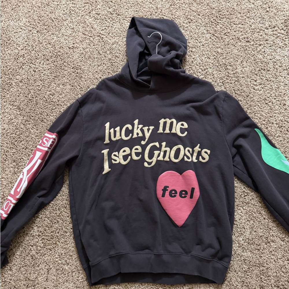 Men's Black Graphic Hoodie